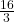 \frac {16}{3}