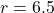 r = 6.5% = 0.065