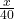 \frac {x}{40}